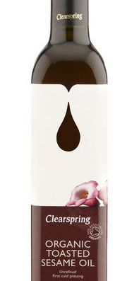 Clearspring Huile de Sésame Grillé Bio 500 ml