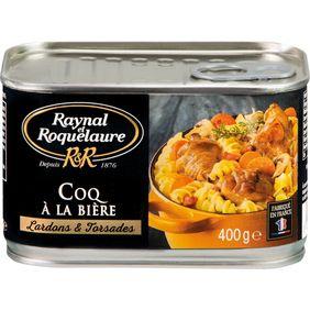 Coq à la bière lardons et torsades RAYNAL ROQUELAURE 400g