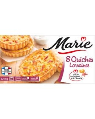 marie quiches lorraines
