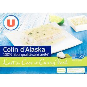 Colin d'Alaska sauce curry vert et lait de coco U 400g