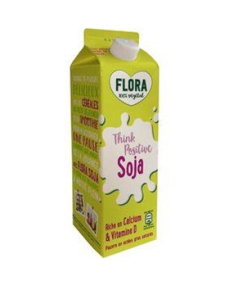 Boisson de soja FLORA, 1 litre