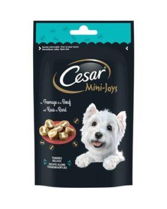 CESAR mini joys petites friandises fromage/boeuf pour chien, 100g