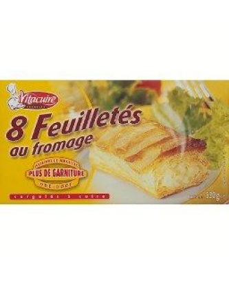 vitacuire feuilletes au fromage a cuire pre dores x8
