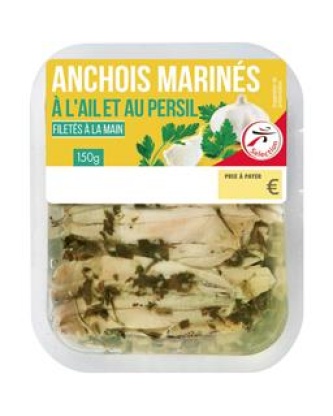 notre selection anchois marines a lail et persil filetes a la main