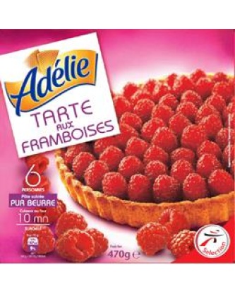 adelie tarte framboise pate pur beurre sablee aux framboises entieres