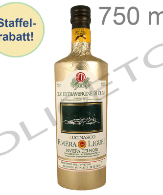 Lucinasco Riviera dei Fiori DOP 750 ml Taggiasca Olivenöl Riviera Ligure - Calvi