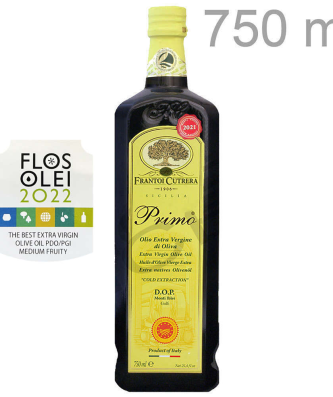Cutrera Primo DOP Monti Iblei 750ml Huile d'olive Tonda Iblea - Frantoi Cutrera