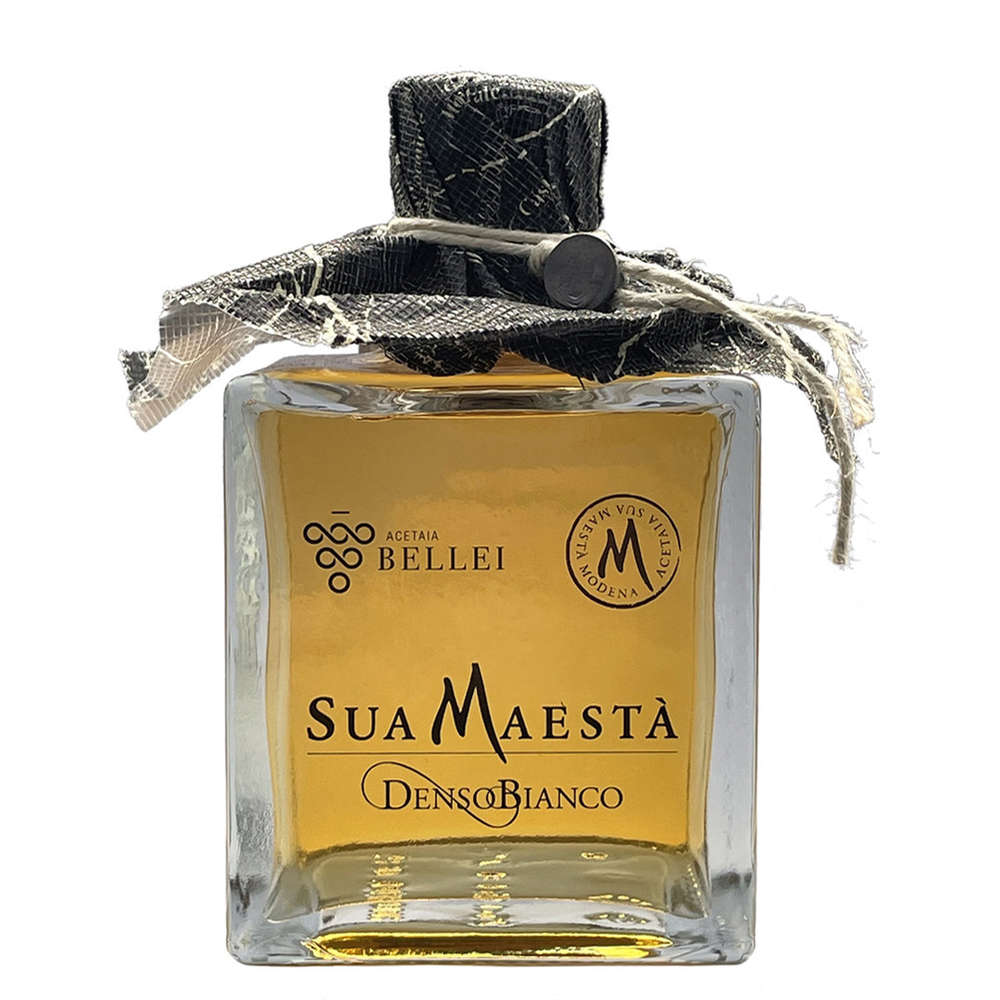 Denso Bianco Sa Majesté balsamische Speisewürze 250 ml - Acetaia Bellei