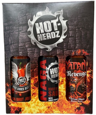 HOT-HEADZ ! PACK CADEAU SAUCE NAGA