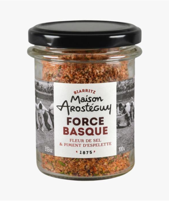 FORCE BASQUE FLEUR DE SEL & PIMENT D´ESPELETTE 100G