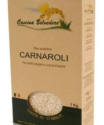 RIZ CARNAROLI BOITE CARTON BELVEDERE 1 KG