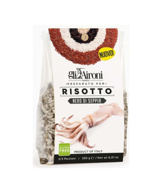RISOTTO A L'ENCRE DE SEICHE GLI ARONI 250G
