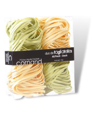 TAGLIATELLES DUO PLAISIR AIL-PERSIL/OEUF 175G