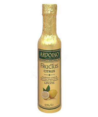 FRUCTUS CITRUS Huile d'olive extra vierge italienne et citron 250 ml - Ardoino, Isnardi