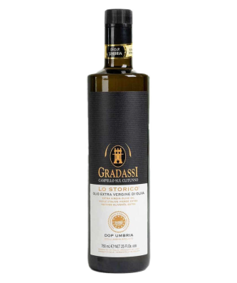 LO STORICO Huile d'Olive Extra Vierge DOP Ombrie 750 ml - Gradassi