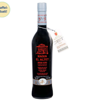 Huile d'olive haut de gamme 500 ml - Masia El Altet - Aceite de Oliva Virgen Extra