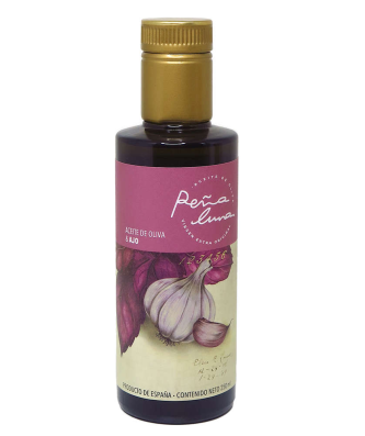 Peña Luna AJO huile d'olive extra vierge aromatisée à l'ail 250 ml - Segura & Gómez