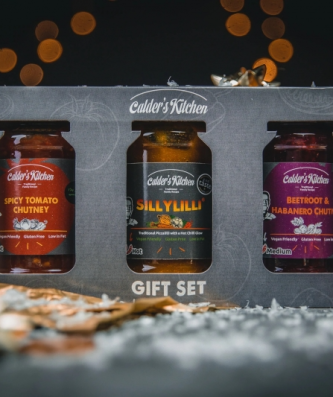 Coffret cadeau de cuisine Calders Coffret cadeau pour les amateurs d'épices - 3 pots de 285 g