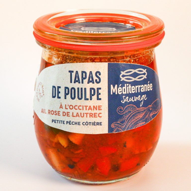 TAPAS DE POULPE A L’OCCITANE, à l’ail rose de Lautrec