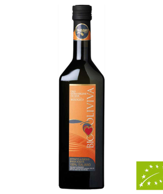 Huile d'olive biologique OLIVIVA extra vierge de Agricoltura Biologico 500 ml - Fabbri