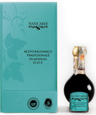 Vinaigre Balsamique Traditionnel de Modène AOP Affinato 100 ml mindestens 12 Jahre gereift - Manicardi
