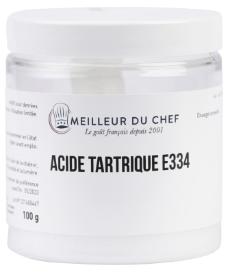 Acide tartrique E334