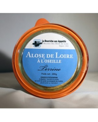Alose de Loire à l'oseille