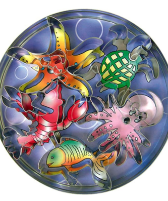 Emporte-piece animaux de la mer (x 5)