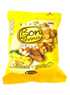Bon Chance Cheese & Garlic Bread Crisps