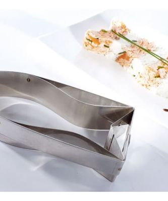 Découpoir bouchée poisson inox