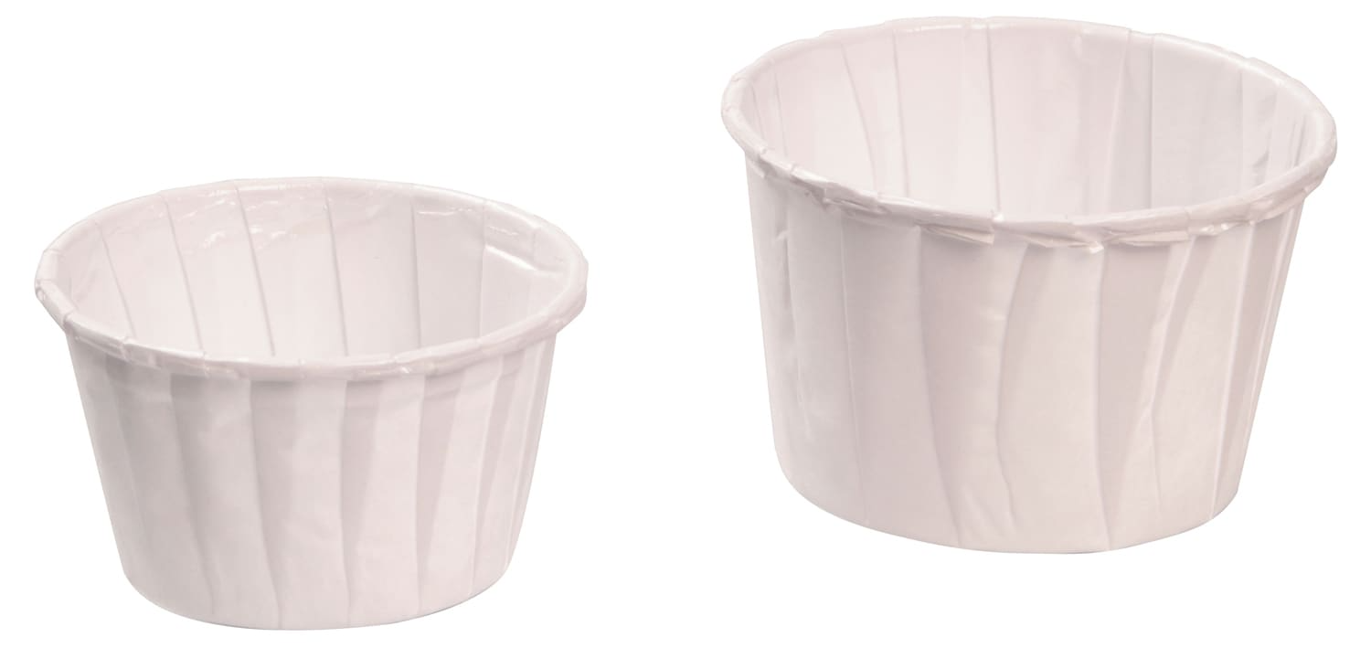 Caissette de cuisine en papier blanc