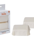 Caissettes mini cakes coloris blanc (x 36)