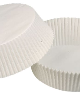 Caissettes rondes papier plissé (x 1000)