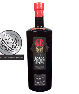 Selezione Taggiasca 750 ml Cultivar Oliva Taggiasca Olivenöl - Calvi