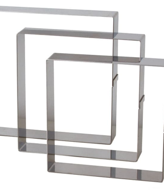 Carré à entremets inox