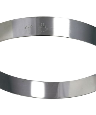 Cercle à entremets inox