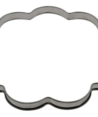 Cercle à tarte forme fleur