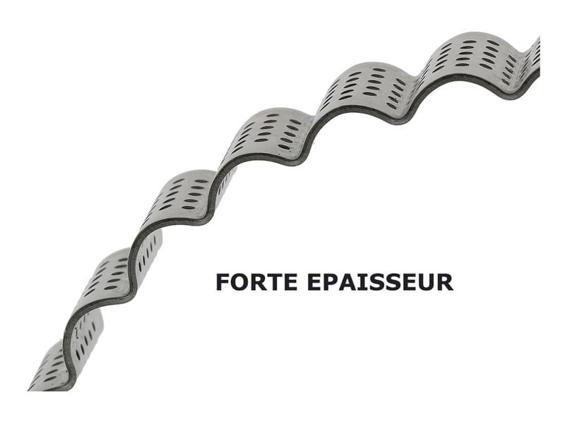 Cercle à tarte perforé cannelé - Image 2