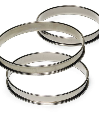 Cercle à tarte inox
