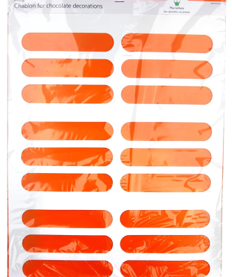 Chablon en silicone éclairs