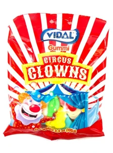Vidal Gummy Circus Clowns