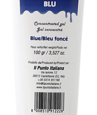 Colorant alimentaire en gel