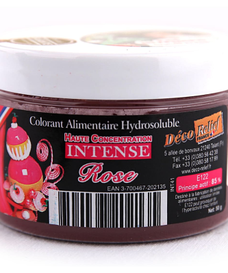 Colorant alimentaire en poudre rose