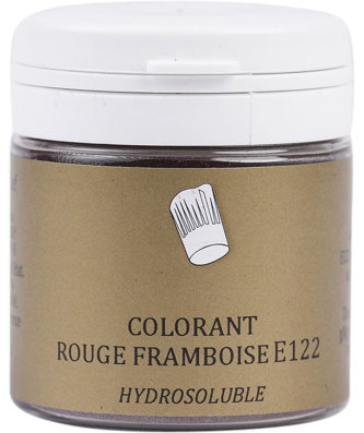 Colorant alimentaire en poudre rouge framboise