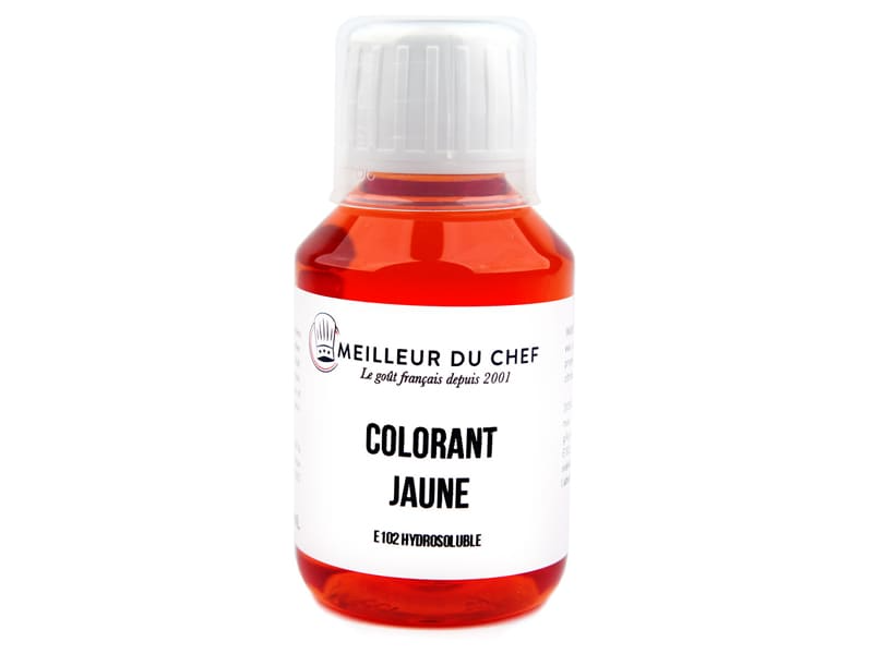Colorant alimentaire liquide