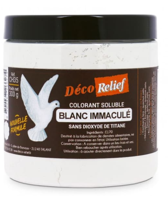 Colorant alimentaire blanc E170