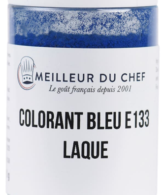 Colorant alimentaire en poudre bleu