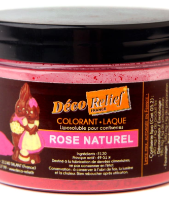 Colorant alimentaire rose naturel