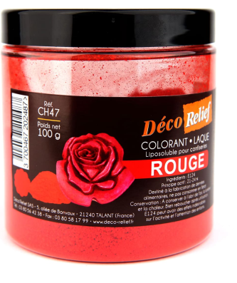 Colorant liposoluble rouge
