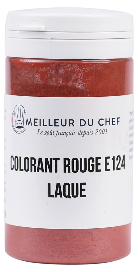 Colorant alimentaire en poudre rouge E124